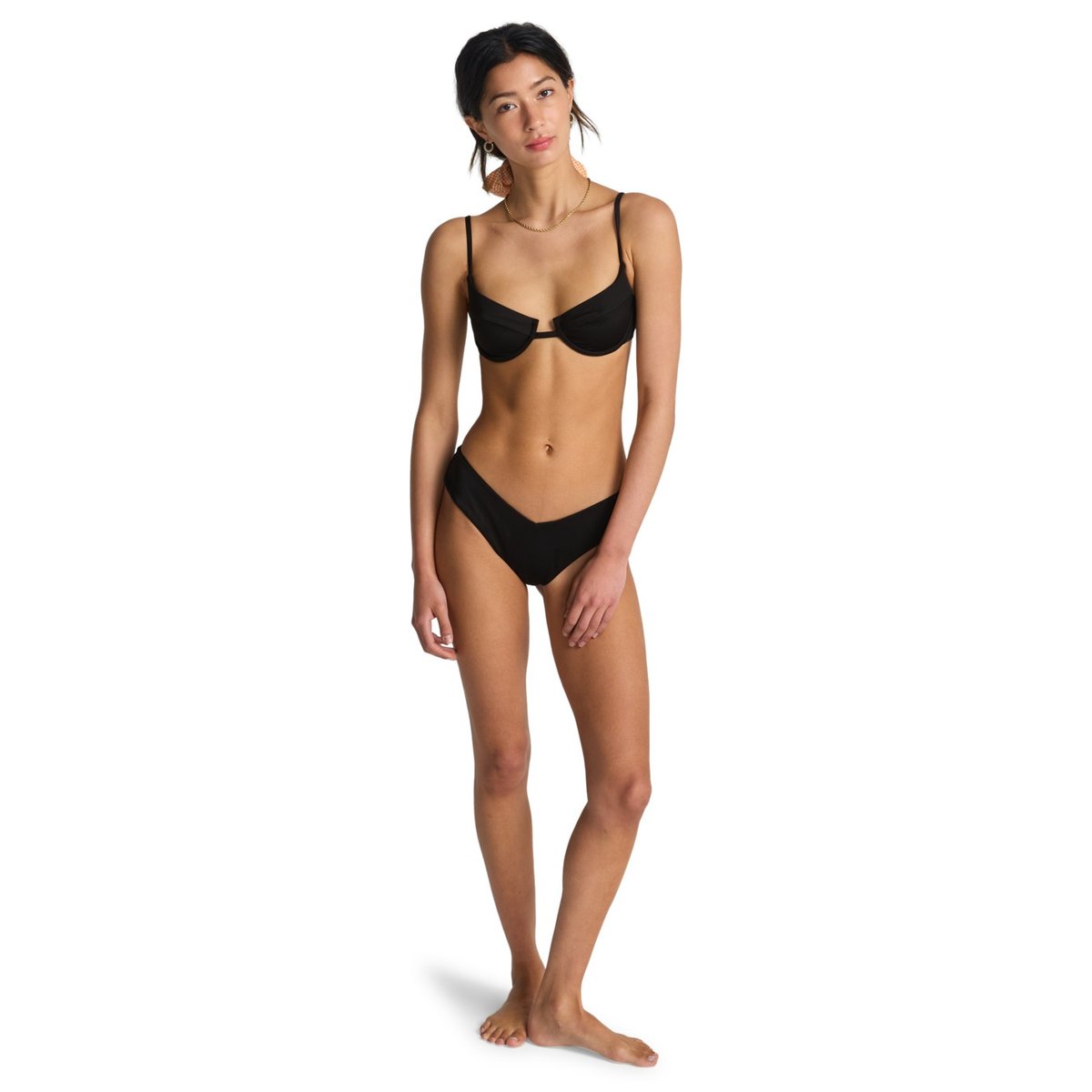 Haut de bikini à armatures SOL SEARCHER LEAH UNDERWIRE noir black pebble, BILLABONG