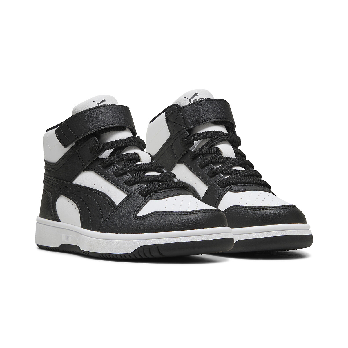 Baskets montantes REBOUND SLAM MID blanc/noir, PUMA