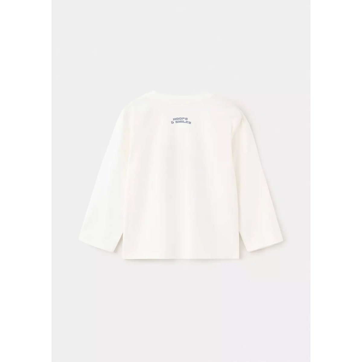 T-shirt en coton imprimé blanc cassé, MANGO BABY