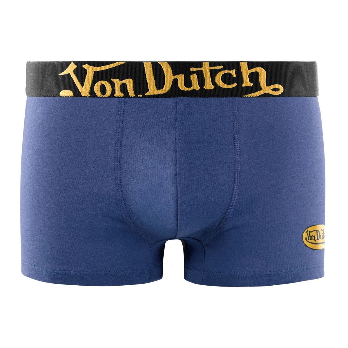 Lot De 3 Boxers Coton kaki/orange/gris/bleu marine/noir/jaune, VON DUTCH