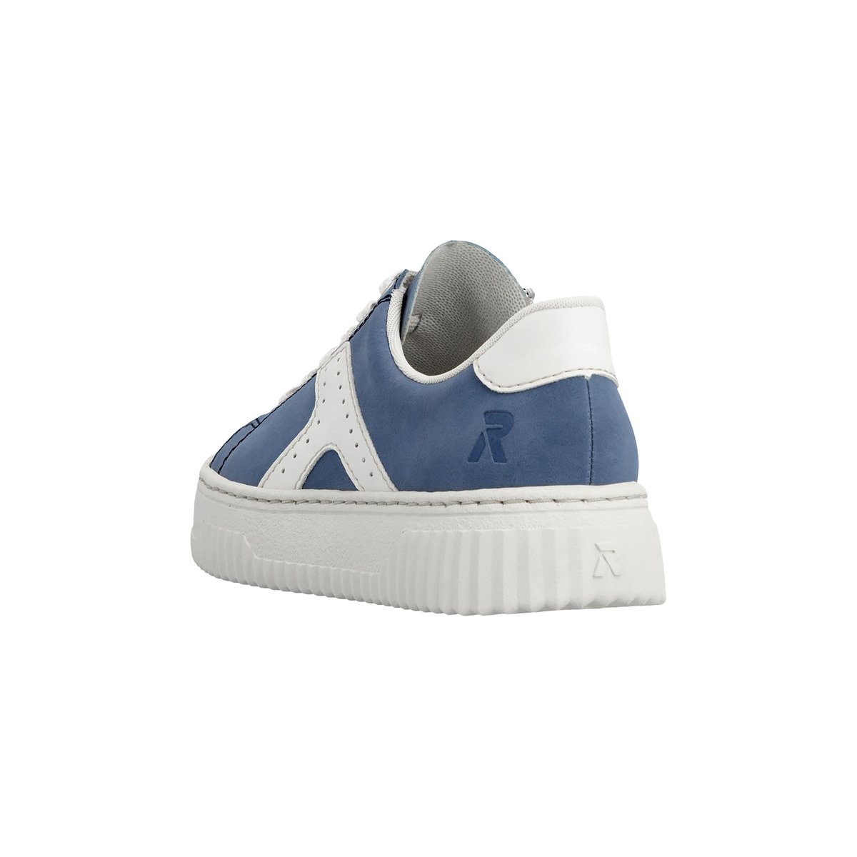 Basket Basse à Lacets Morelia bleu, RIEKER