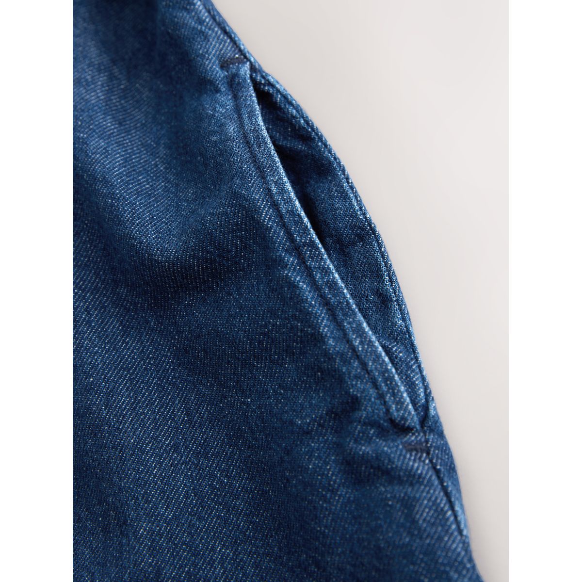 Robe t-shirt coupe courte jean bleu foncé, NEXT