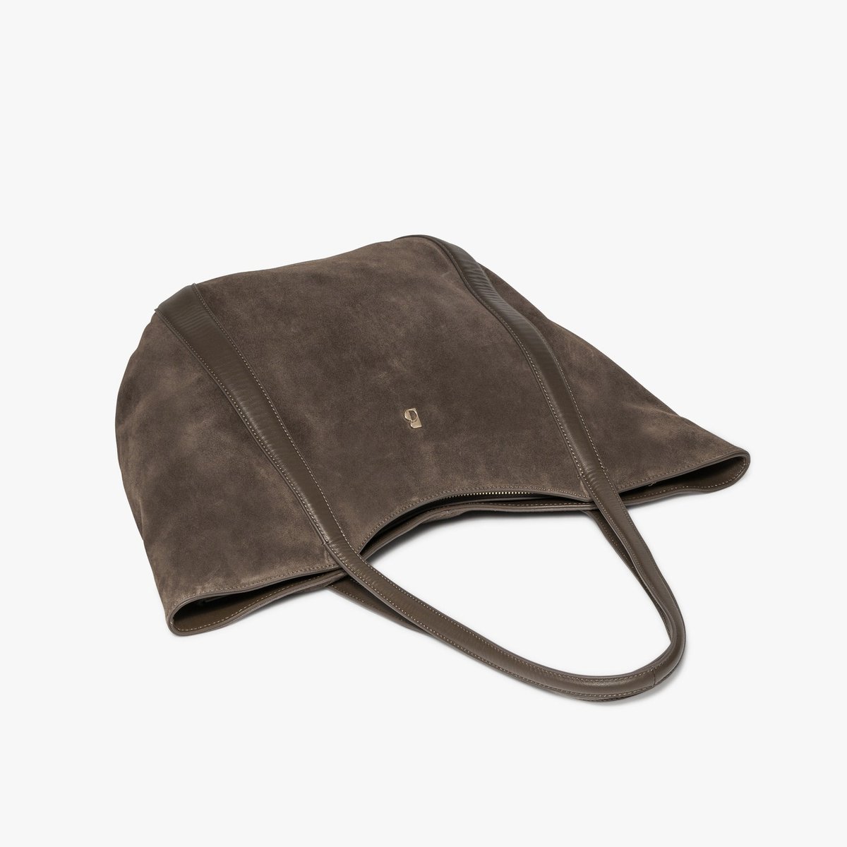 Sac Cabas en cuir HERMINE cabas vert mousse, BOCAGE