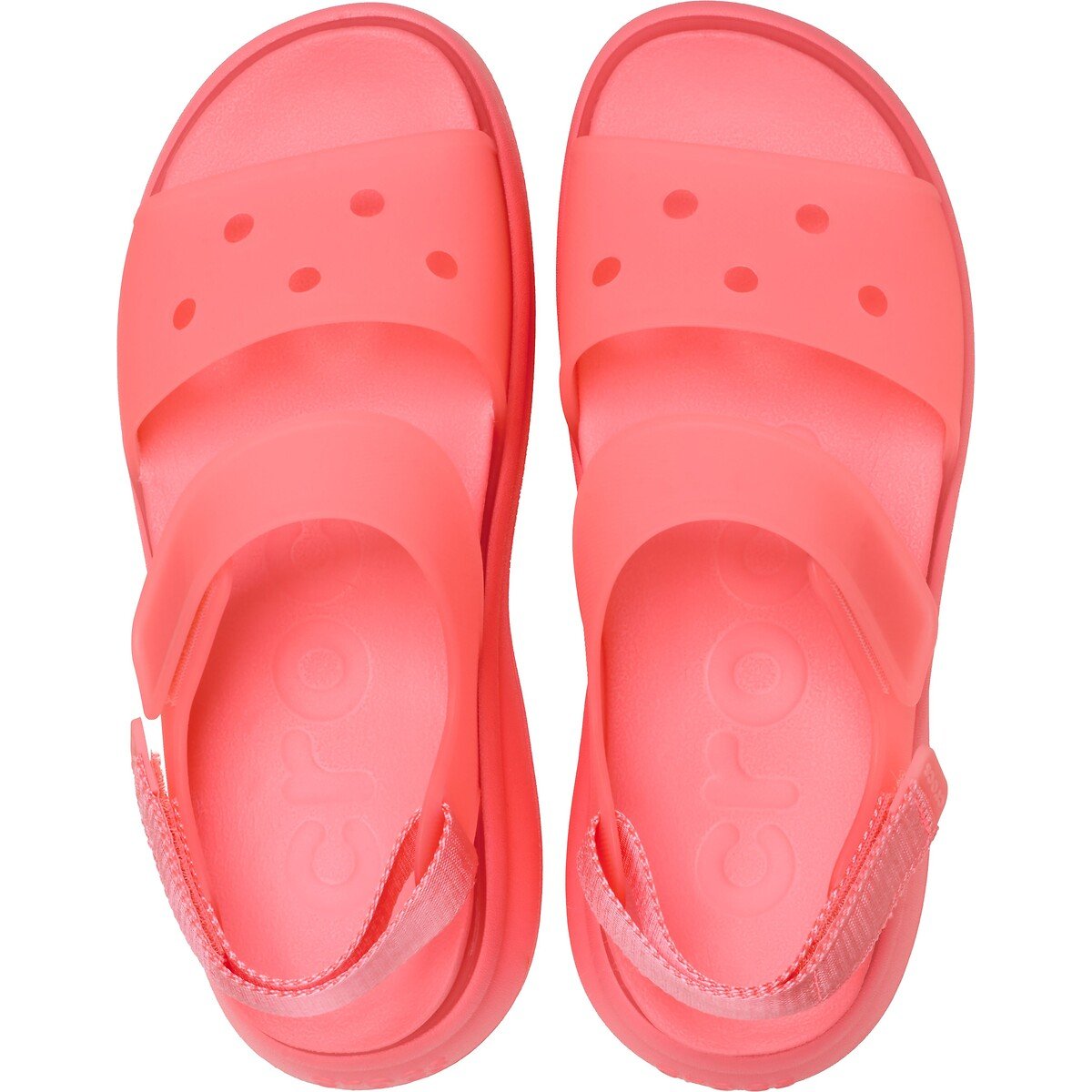 Sandales compensées Soho rose, CROCS