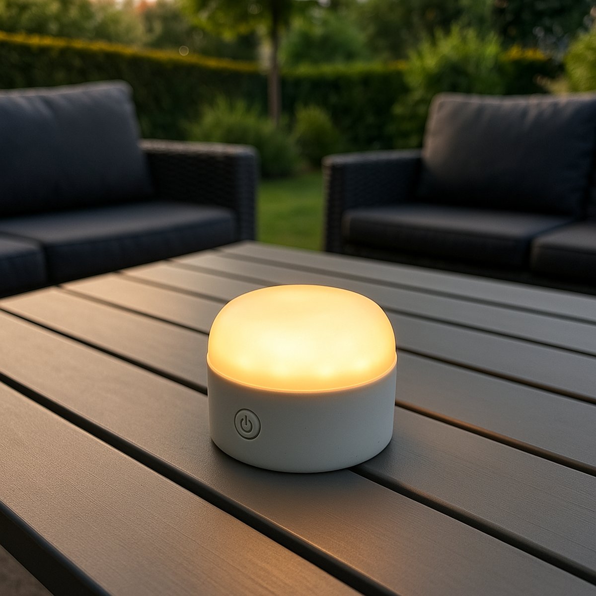 Ampoule LED rechargeable MINI LYS blanc, LUMISKY