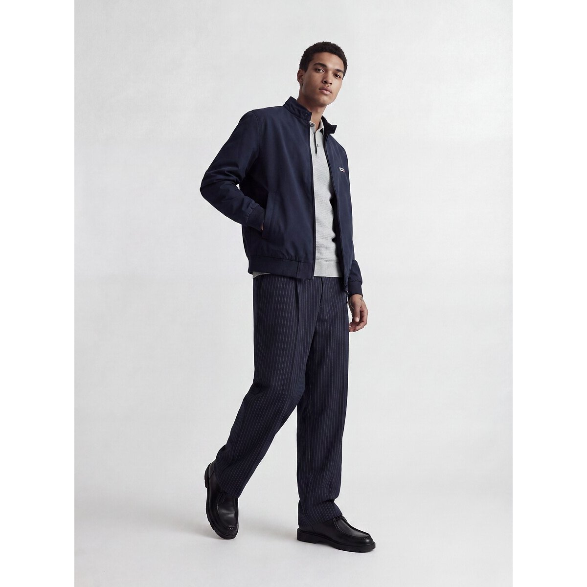 Bomber col montant, BROOKLYN bleu foncé, JACK & JONES