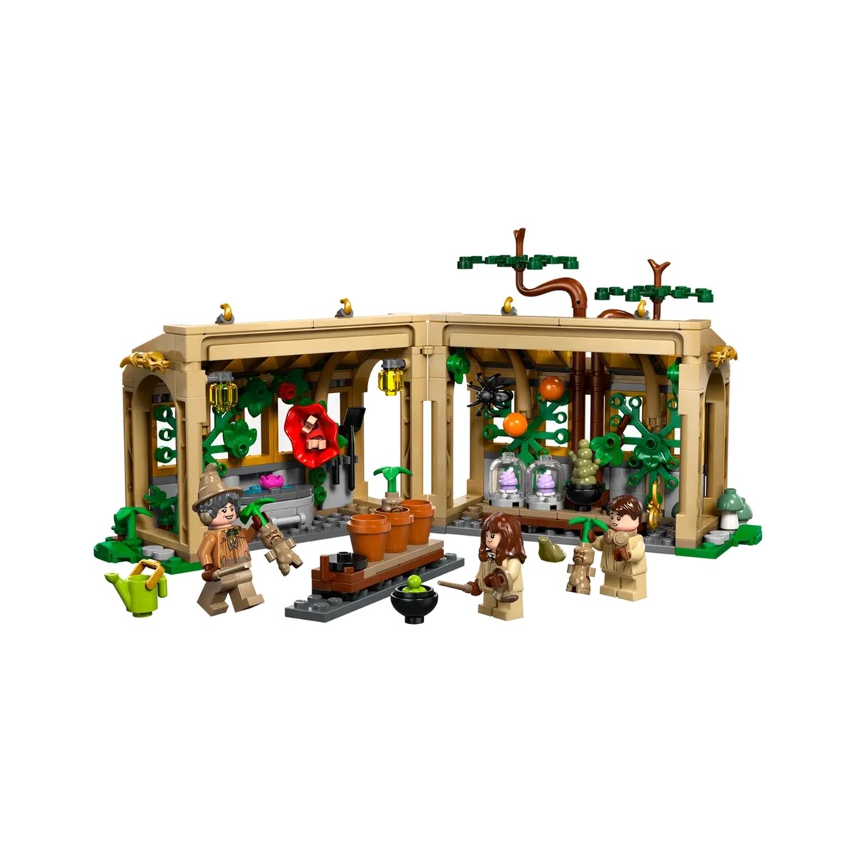 Le château de Poudlard : le cours de botanique multicolore, LEGO