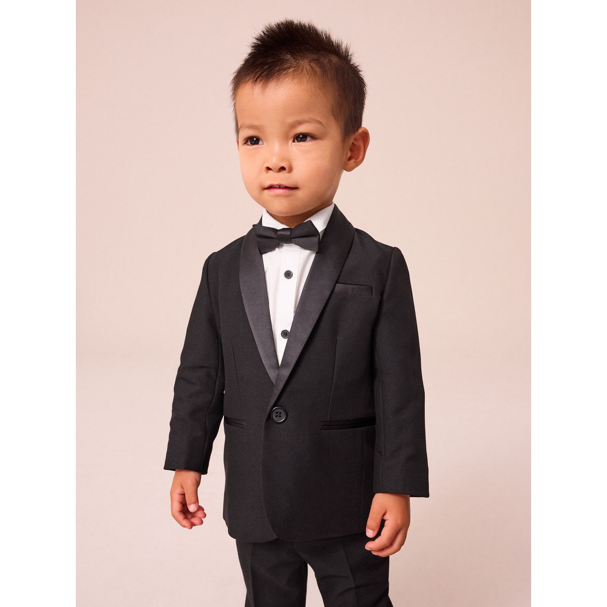 Blazer, chemise, pantalon et nœud papillon noir, NEXT