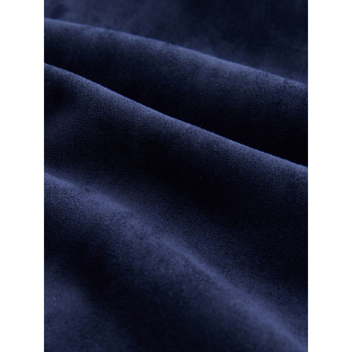 Veste en imitation daim à col cheminée bleu marine, NEXT