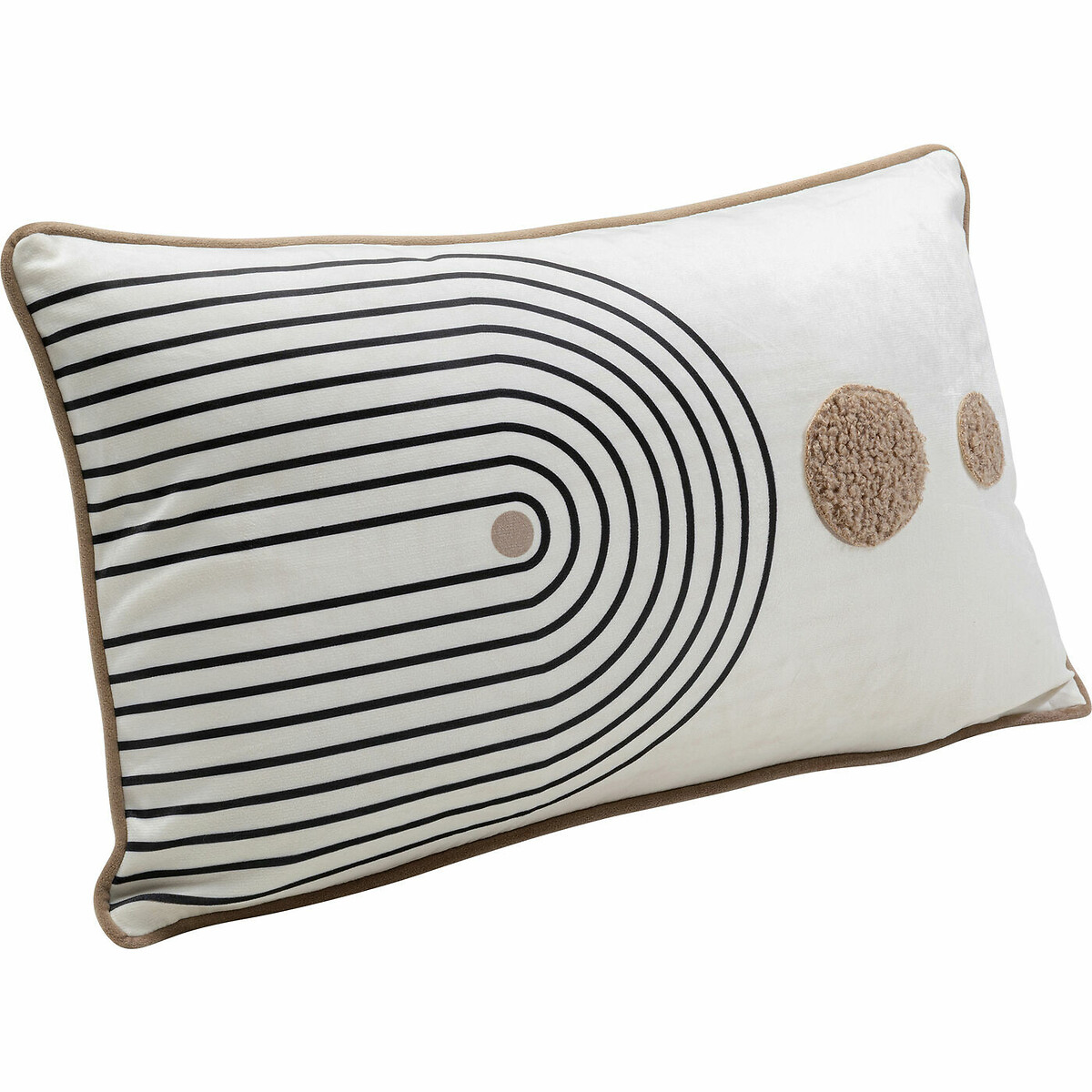 Coussin Magnet 50x30cm gris, KARE DESIGN