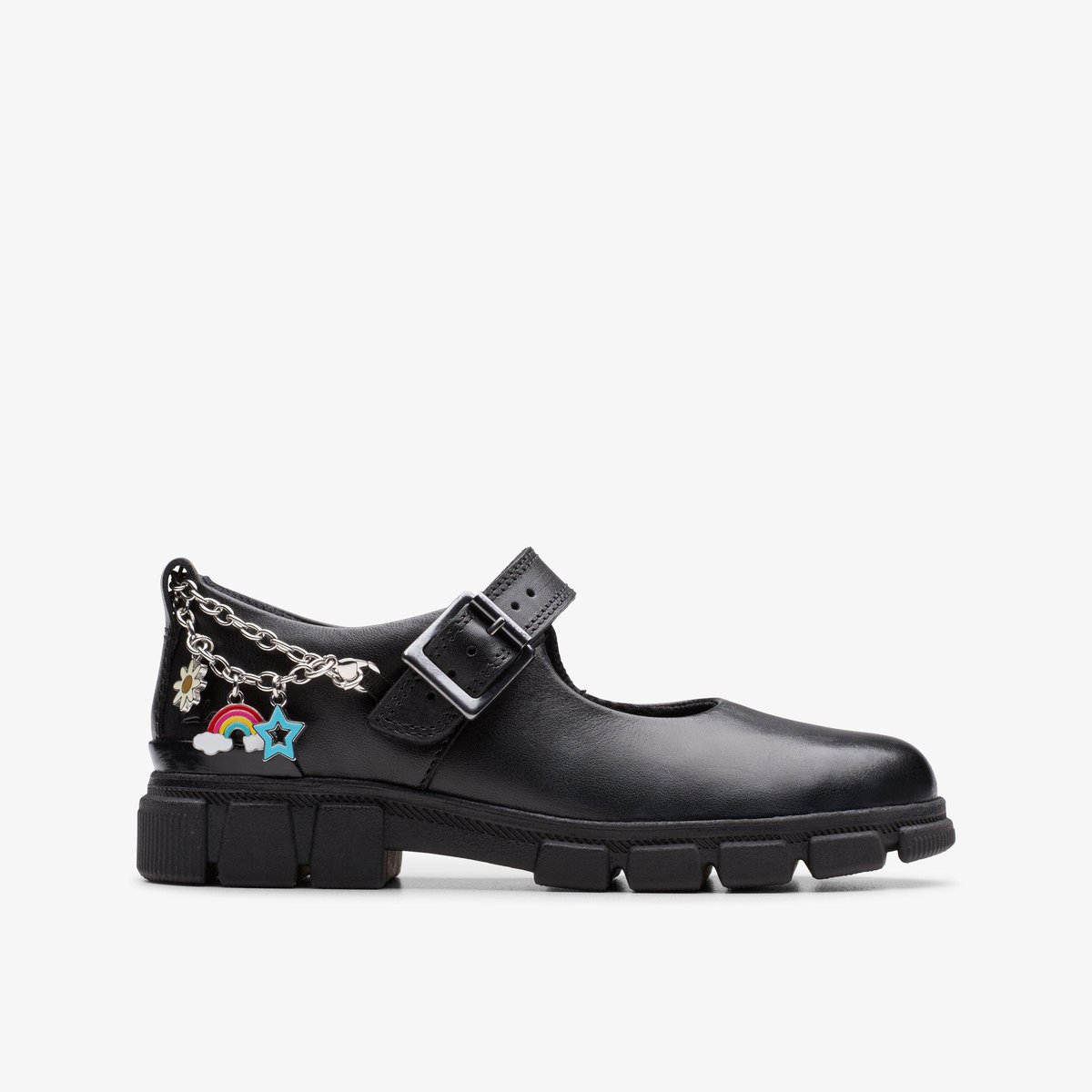 Derbies Cuir EVEN PURE K noir, CLARKS