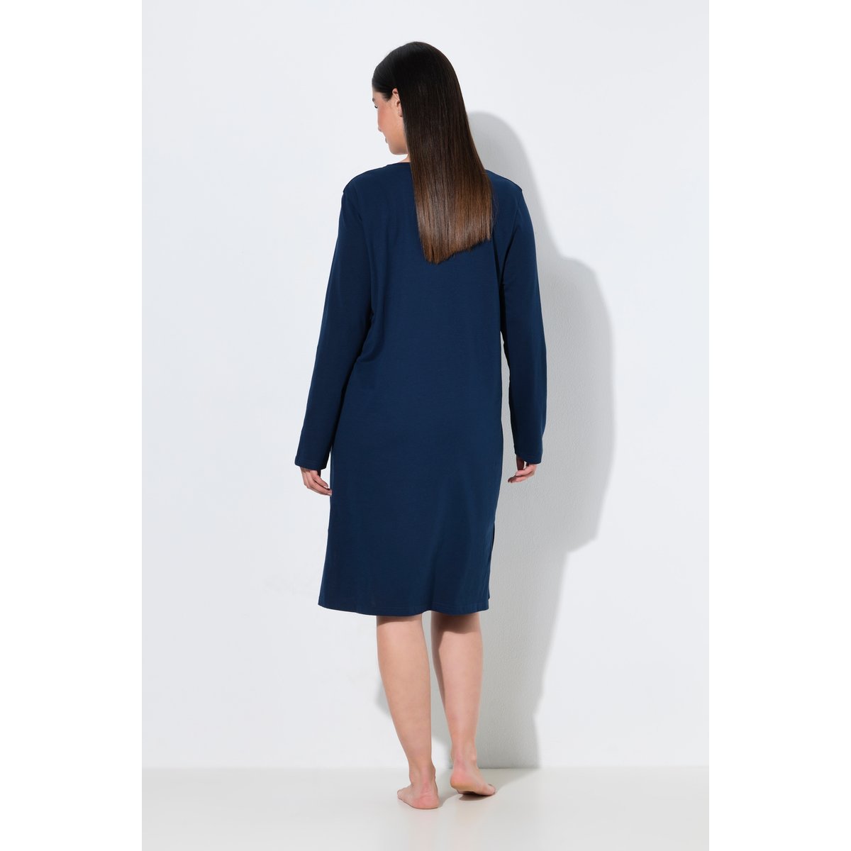 Chemise de nuit / grand T-shirt bleu nuit, ULLA POPKEN