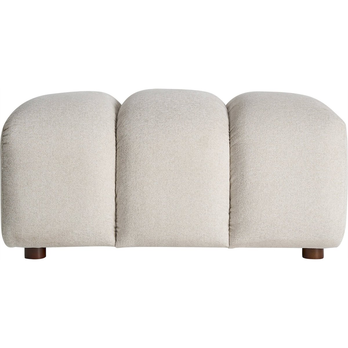Repose-pieds pouf contemporain pour salon gris contemporain élégant, RECOLLECTION