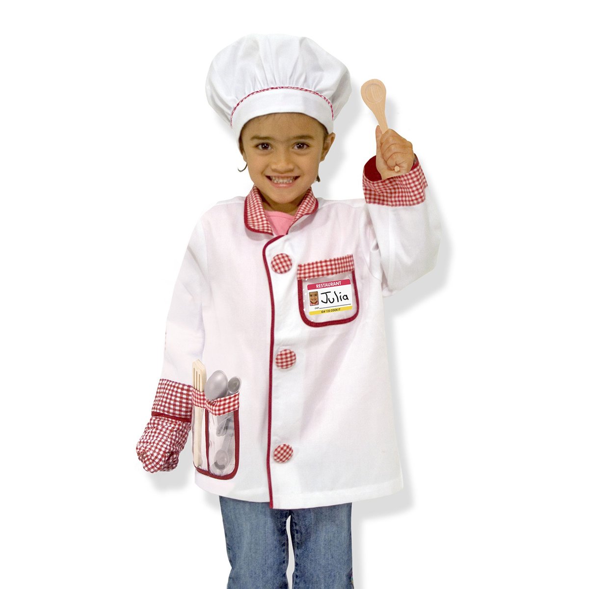 Déguisement de chef cuisinier blanc, MELISSA & DOUG
