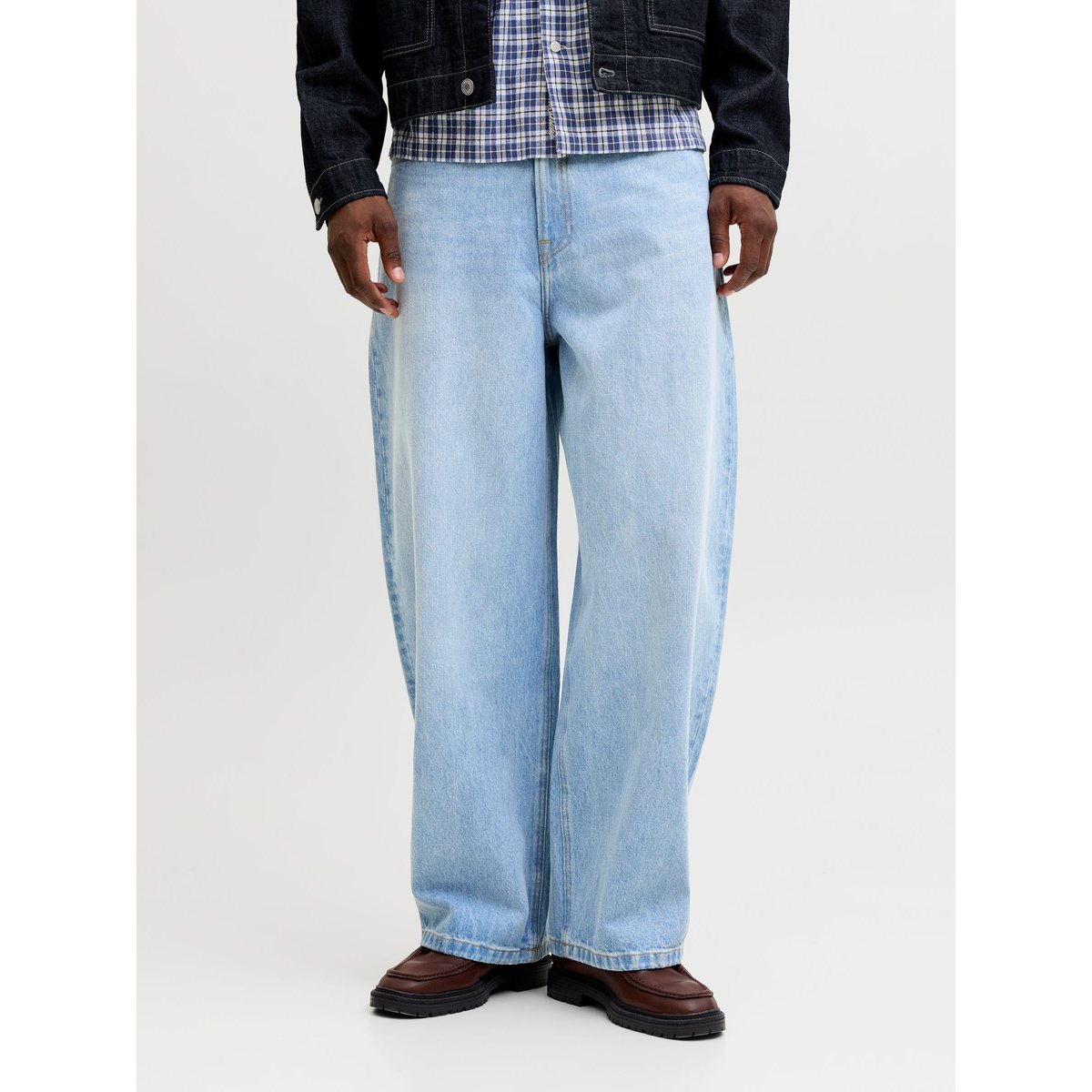 Jeans À Coupe Tonneau blue denim, JACK & JONES