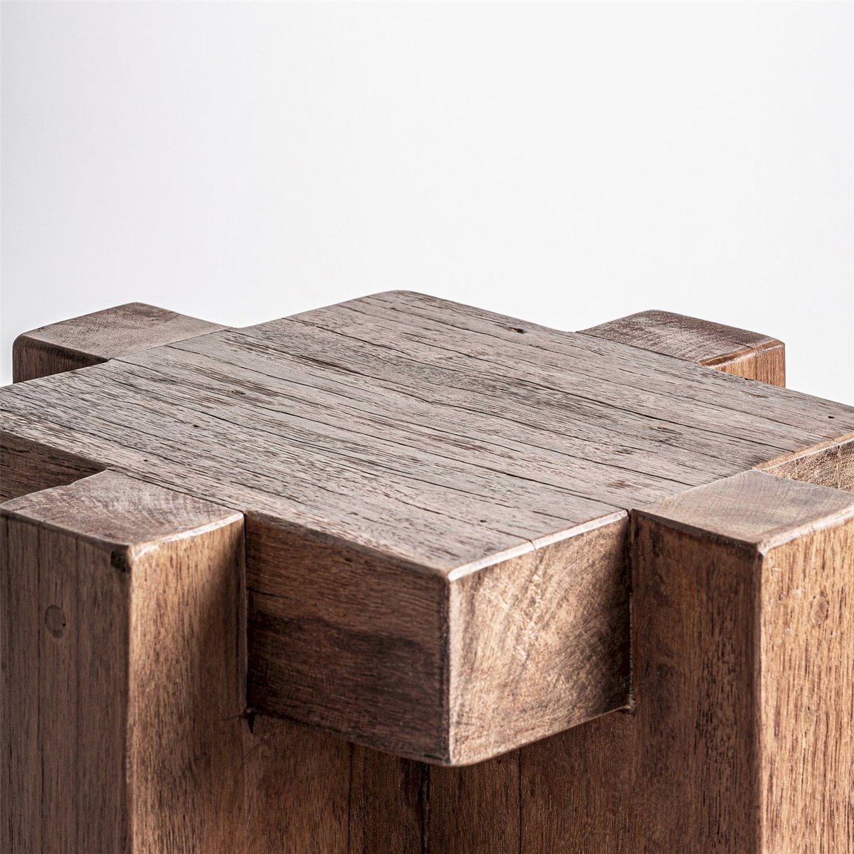 Sellette bois de sal style contemporain marron bois naturel teinté, RECOLLECTION