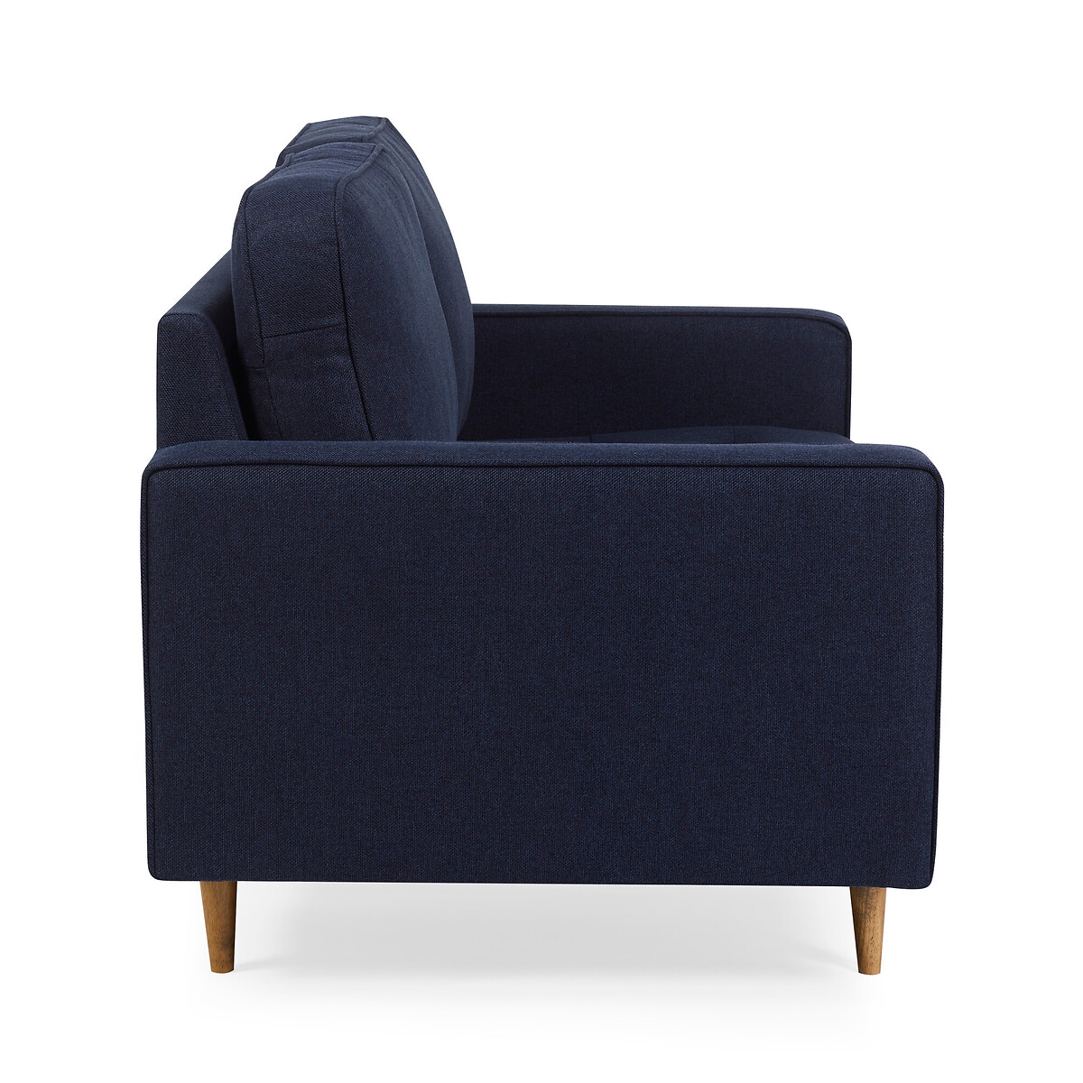 Henny Chenille Upholstered 3-Seater Sofa deep blue, SO'HOME