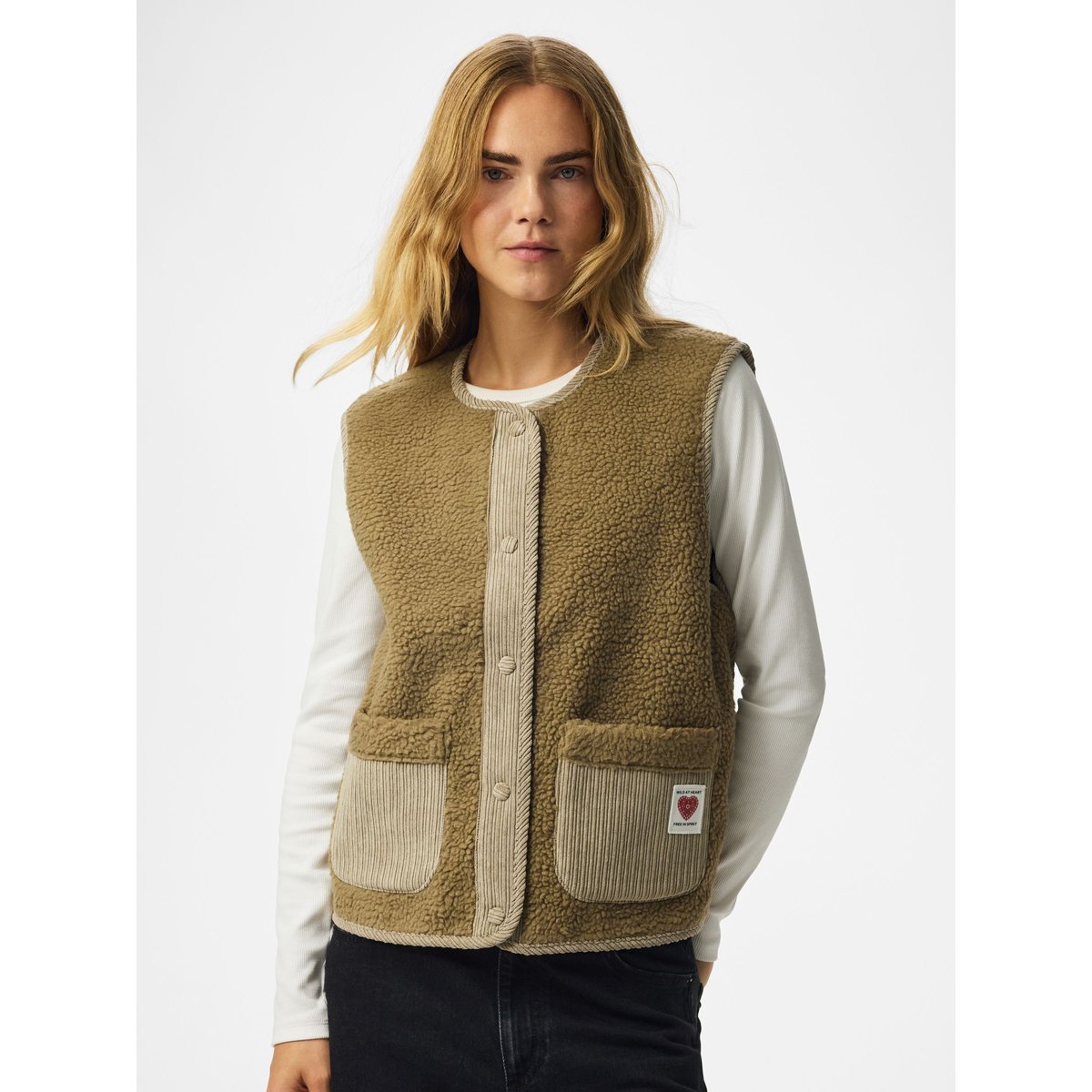 Gilet Sans Manches gris - greige1, PIECES