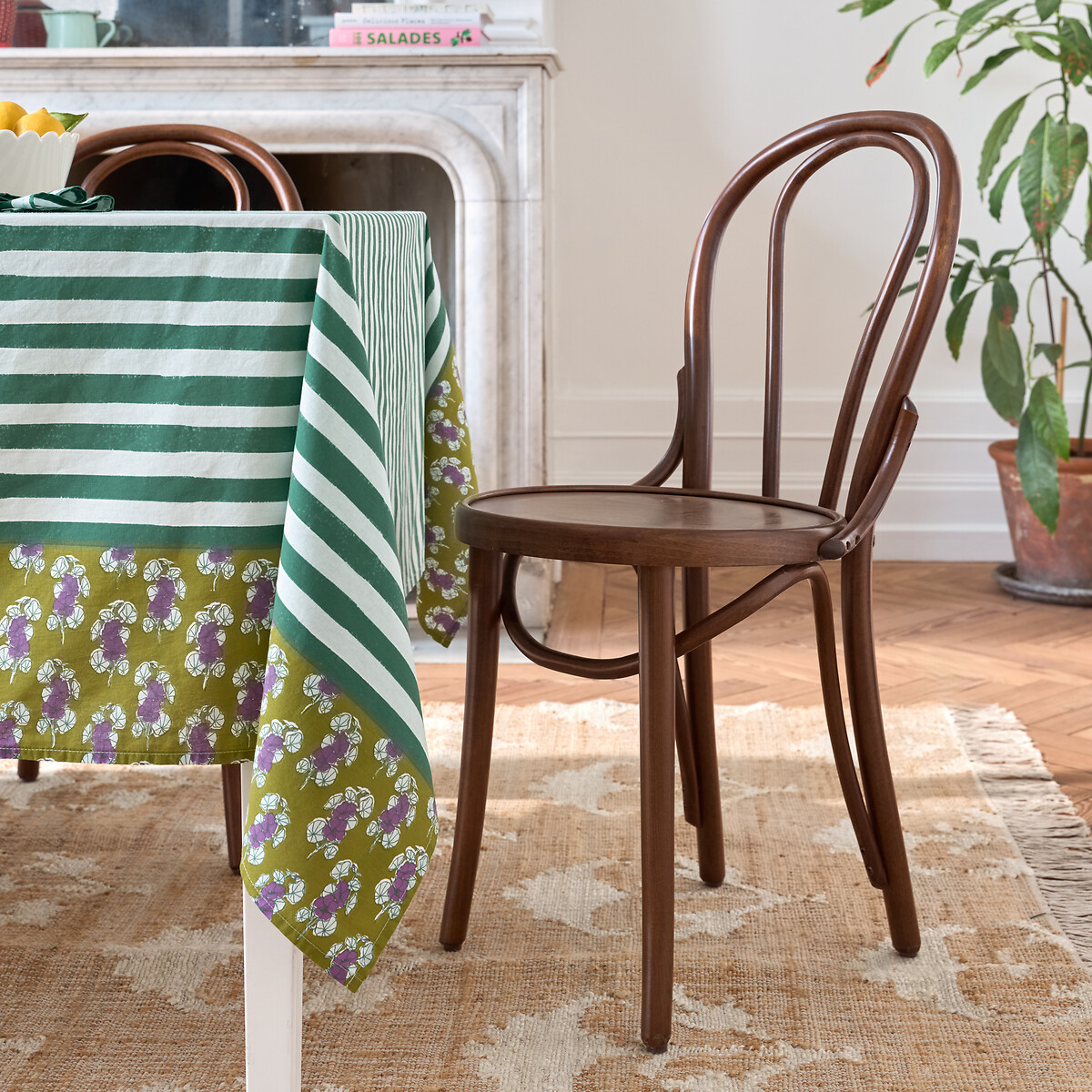 Lot de 2 chaises style bistrot, Bistro noyer, LA REDOUTE INTERIEURS
