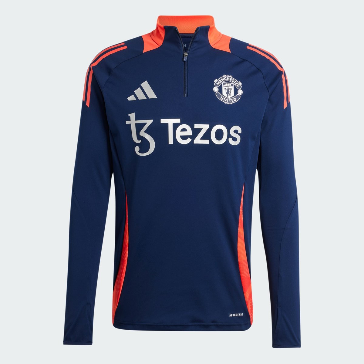 Haut d'entraînement Manchester United Tiro 24 night indigo / bright red, adidas Performance