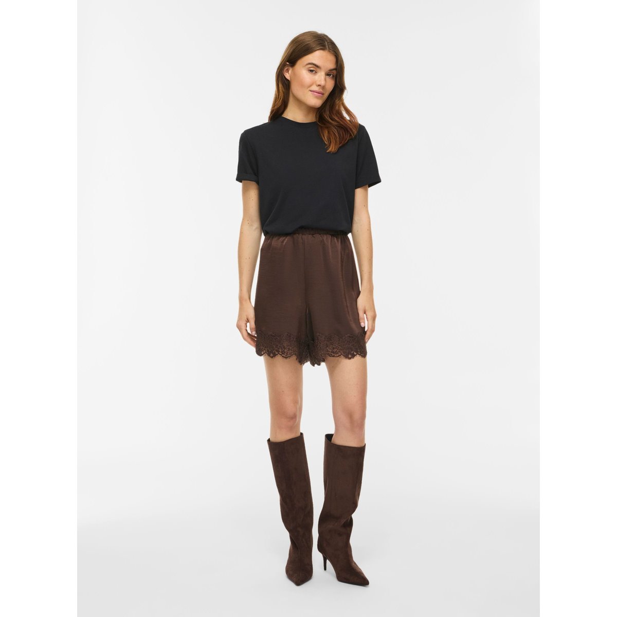 Short marron - coffee bean1, VILA
