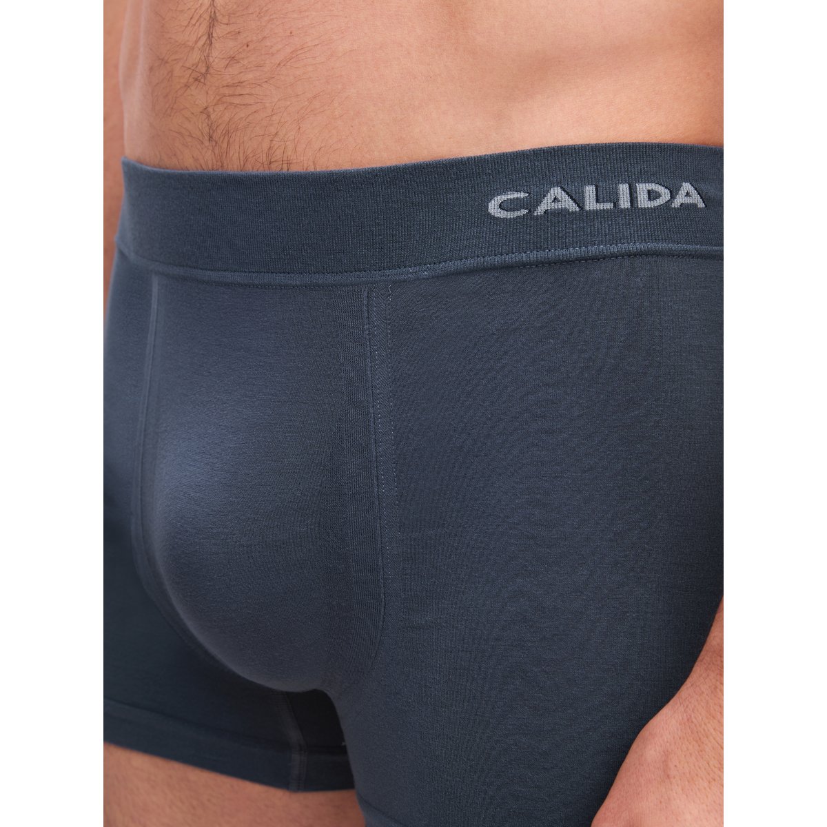 Boxer brief Modal SEAMLESS NATURAL anthracite, CALIDA