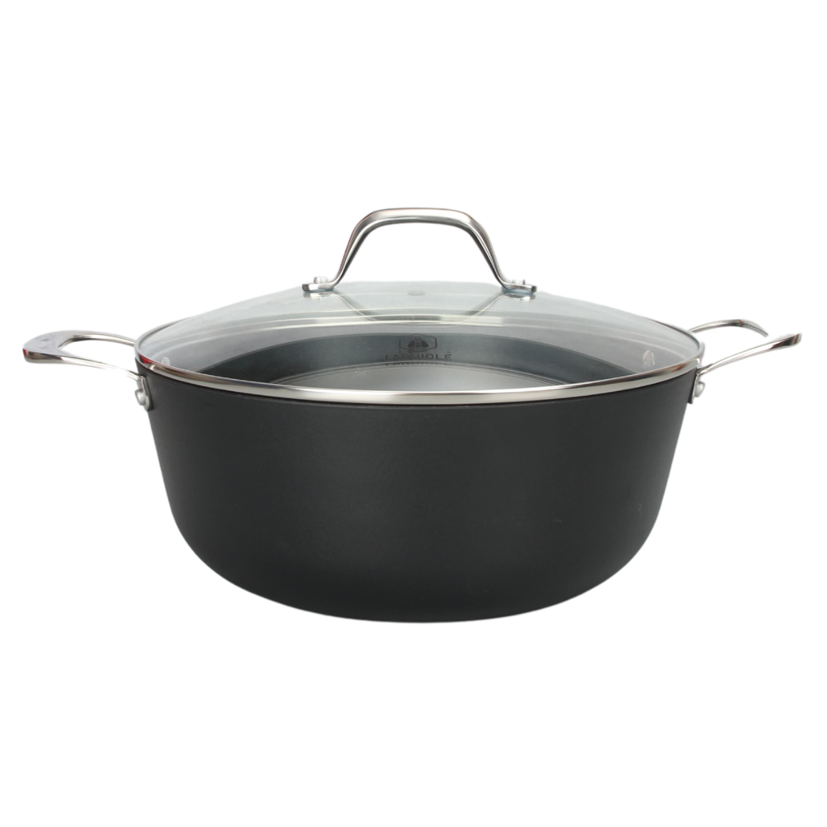 Faitout 28cm - "AirIron" noir, LAGUIOLE CUISSON