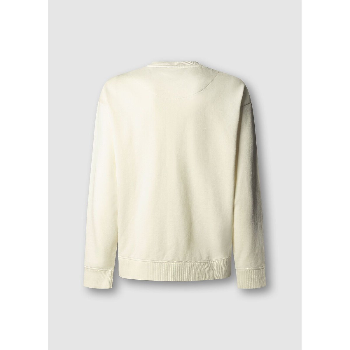 Sweat col rond GEO CREW blanc cassé, PEPE JEANS
