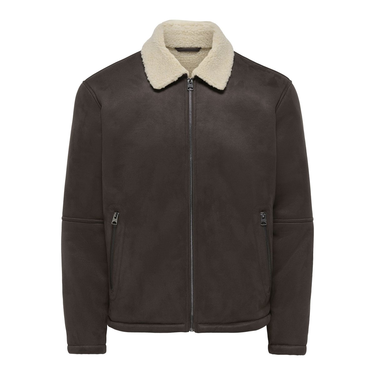 Veste marron - hot fudge 1, ONLY & SONS