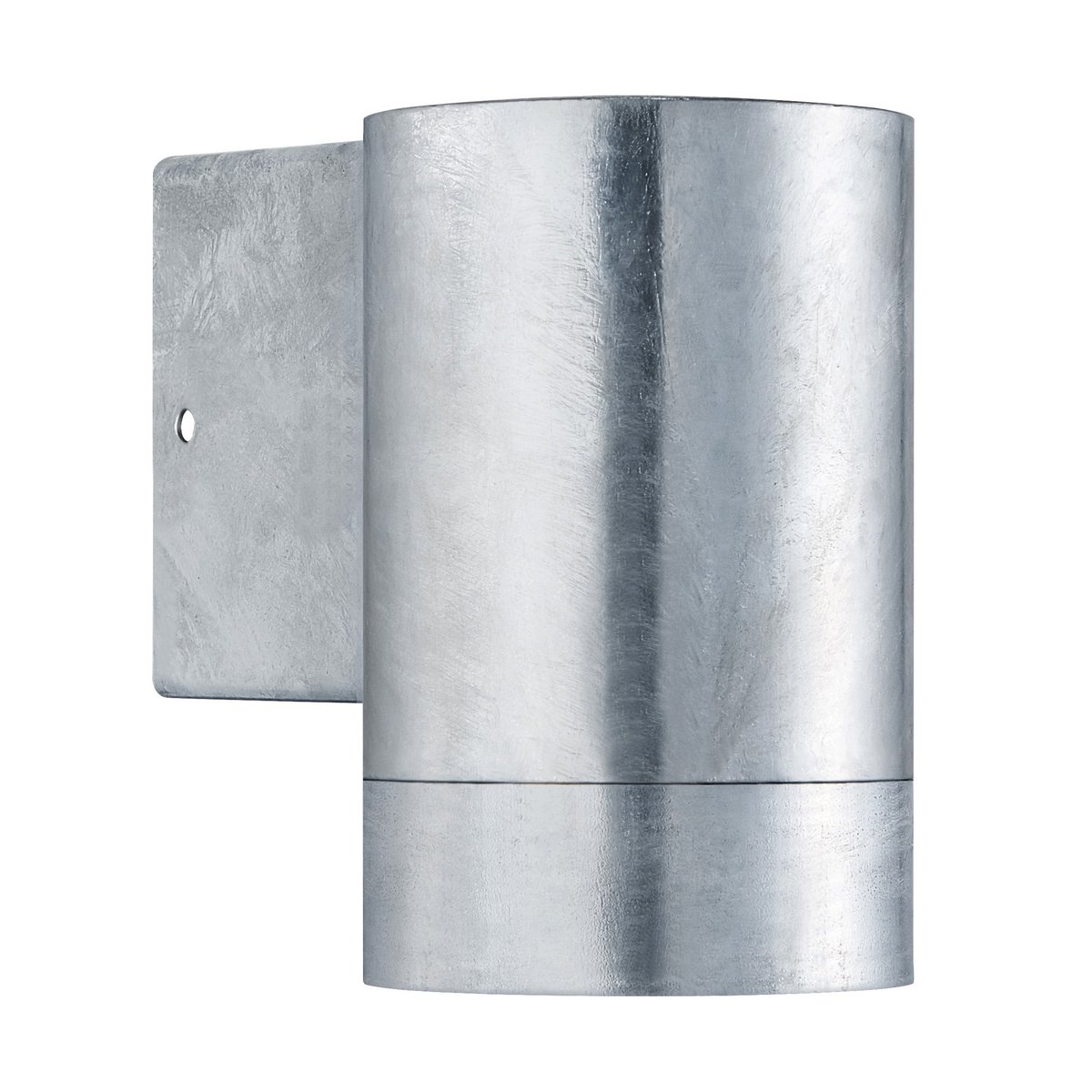 Applique murale extérieure adapté aux zones côtières en acier galvanisé, TIN Maxi acier galvanisé, NORDLUX