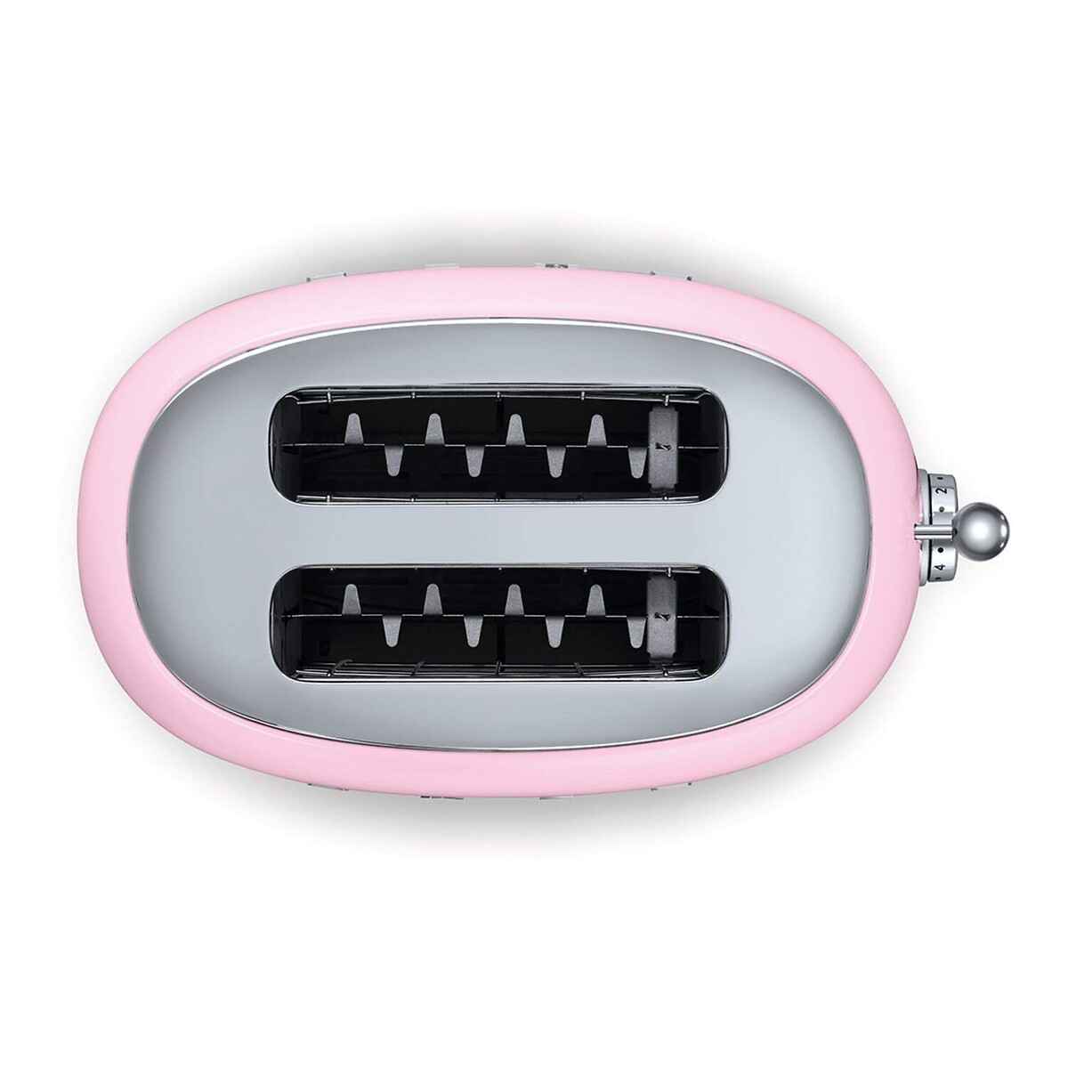 Retro Style 0.8L Mini Kettle & 2-Slice Toaster Set pink, SMEG