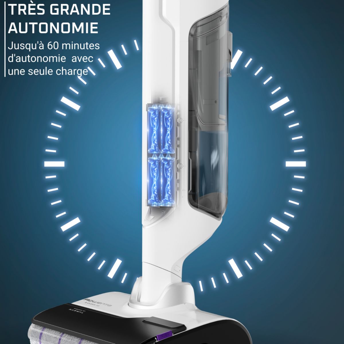 Aspirateur laveur X Clean 10 GZ7035WO couleur unique, ROWENTA