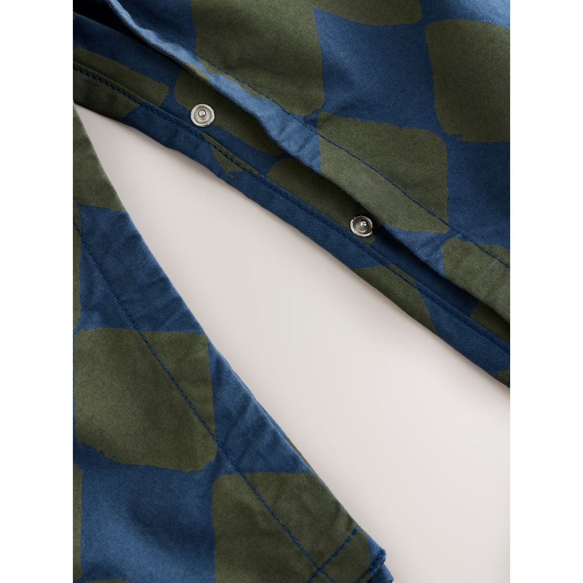 Salopette arlequin vert/bleu, NEXT