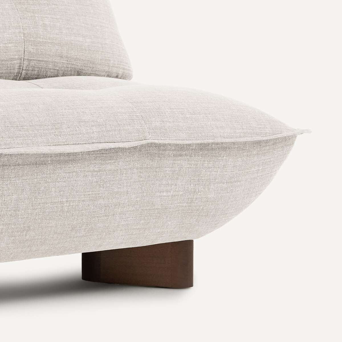 Modulares Sofa aus Baumwolle und Leinen, KAORI beige, AM.PM