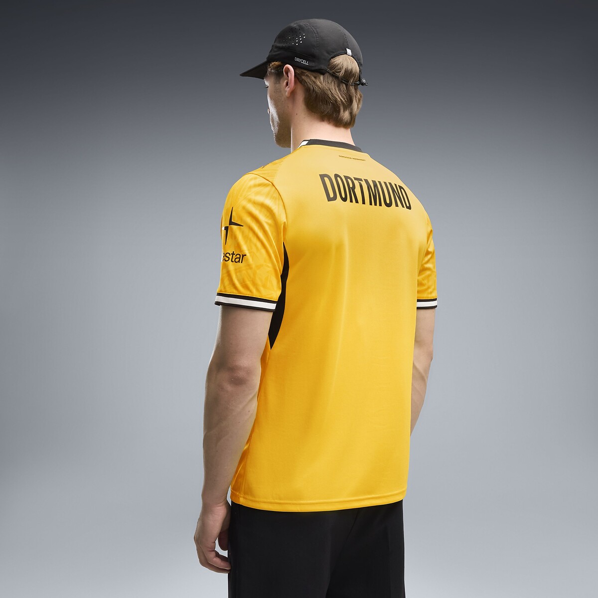 Camisola de futebol do Borussia Dortmund, Home Jersey amarelo, PUMA