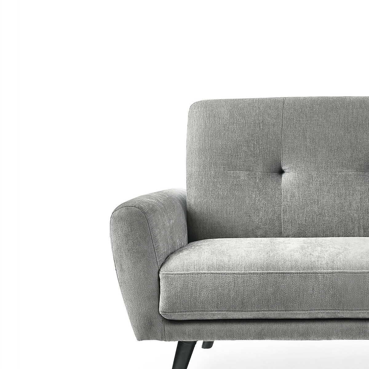 Edie Chenille 2 Seater Sofa Bed grey, SO'HOME