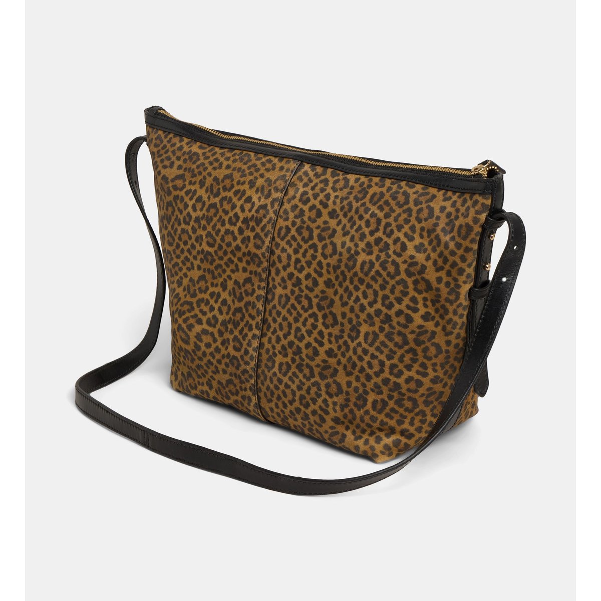 Sac à main eleonore suède léopard, GALERIES LAFAYETTE