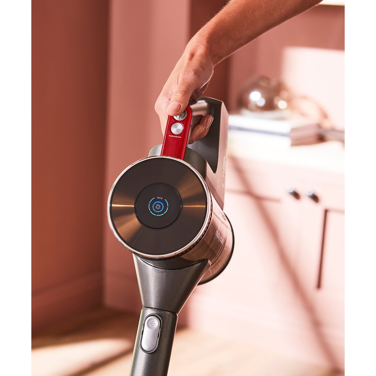 MRXSTICK450 UltraGlide Cordless Stick Vacuum - 730004 red, MORPHY RICHARDS