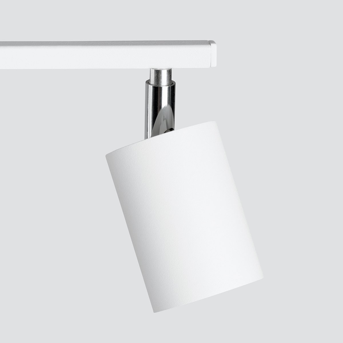 Plafonnier Acier Blanc GU10 2 Lemmi blanc, EDEN