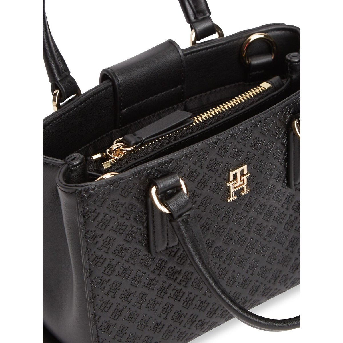 Sac tote bag mini, TH DAILY noir, TOMMY HILFIGER