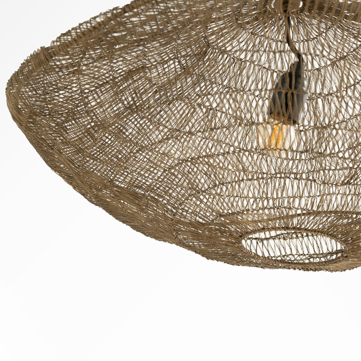 Suspension en métal 61 cm - RAMO doré, MAISON PAVANE