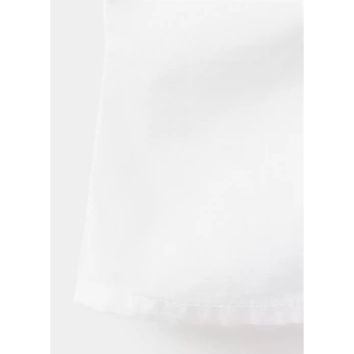 Top 100 % coton froncé blanc cassé, MANGO TEEN