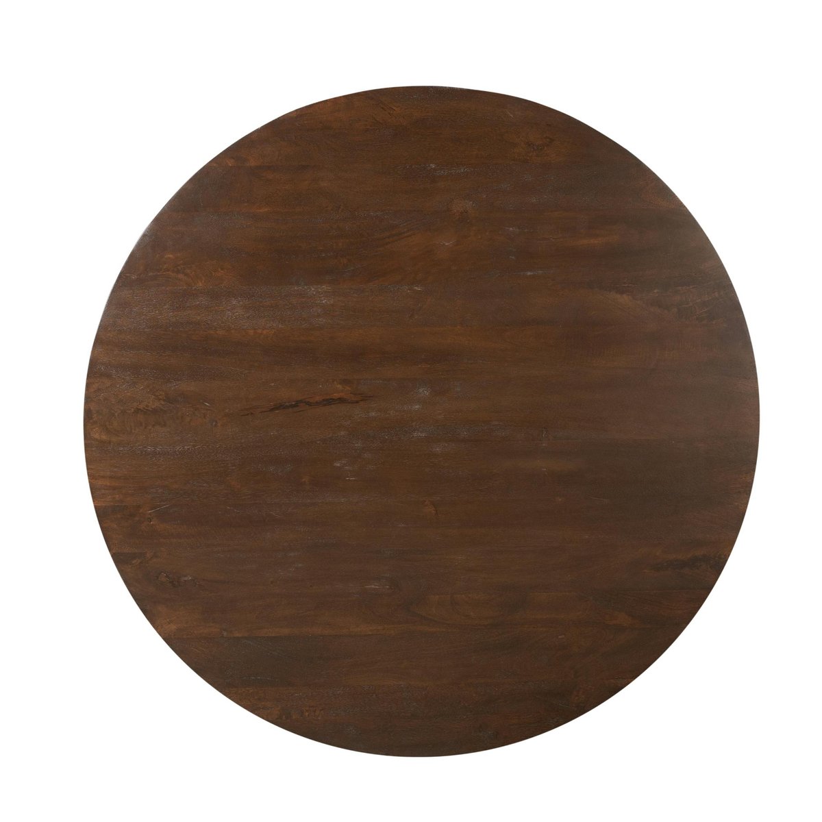 Table à manger ronde en bois D150 cm CORTINA marron / beige, PIER IMPORT