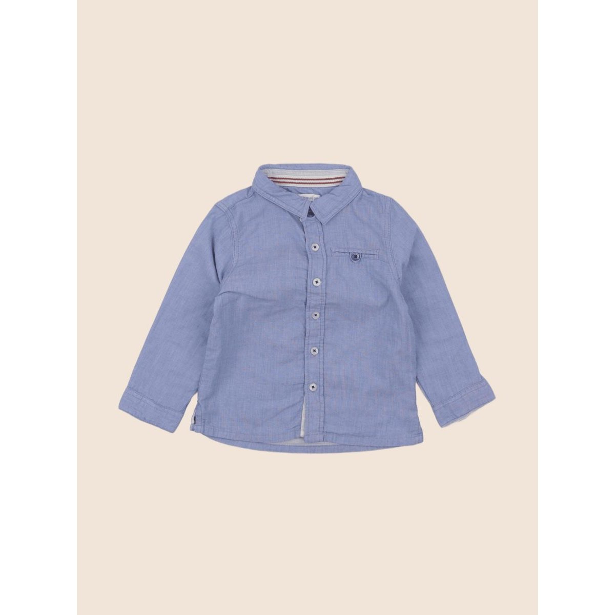 Chemise - Très bon état bleu, VERTBAUDET