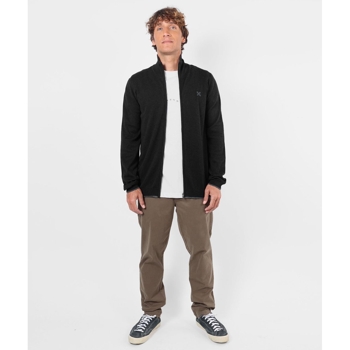 Gilet PEZIP black heather, OXBOW