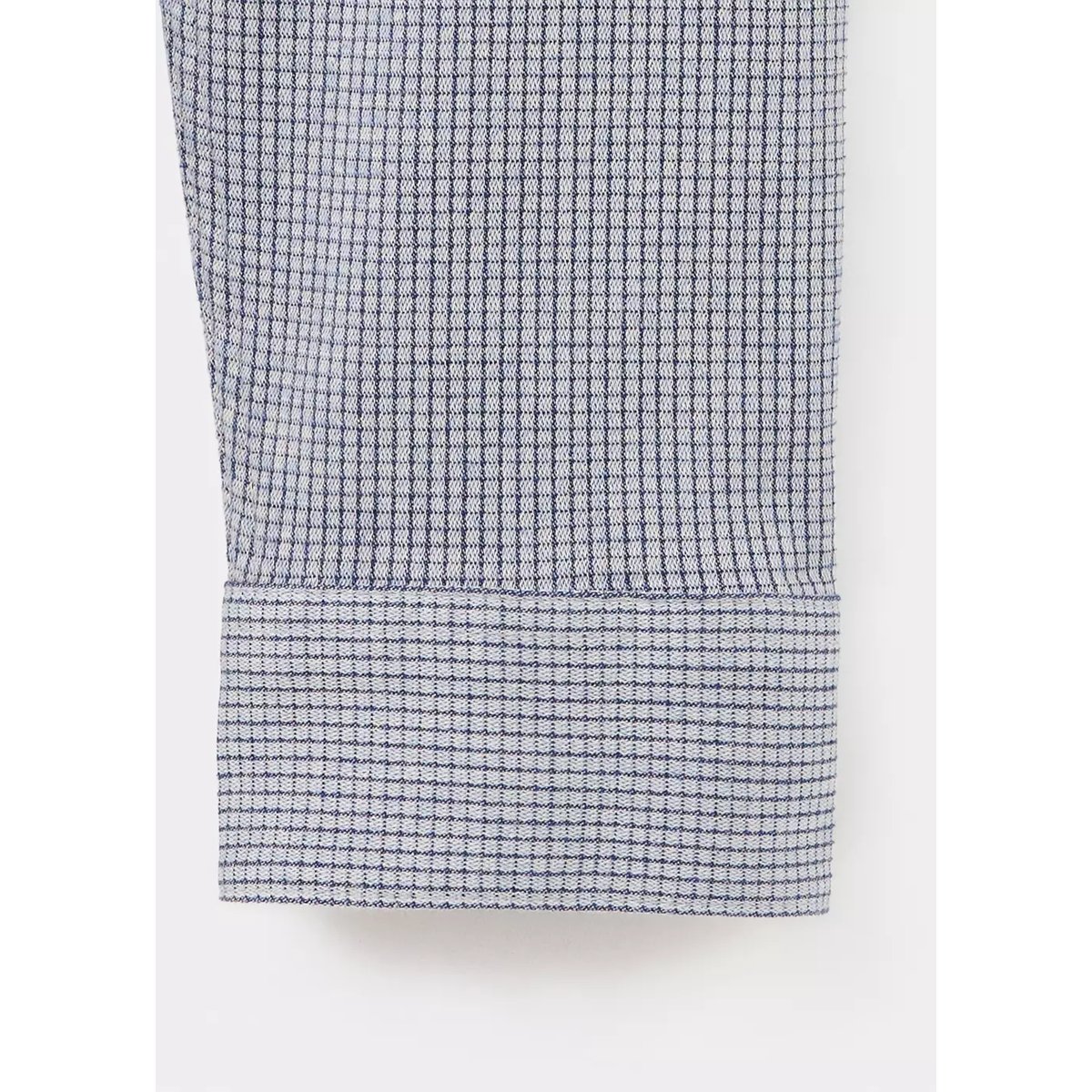 Chemise à carreaux en coton gris, MANGO KIDS