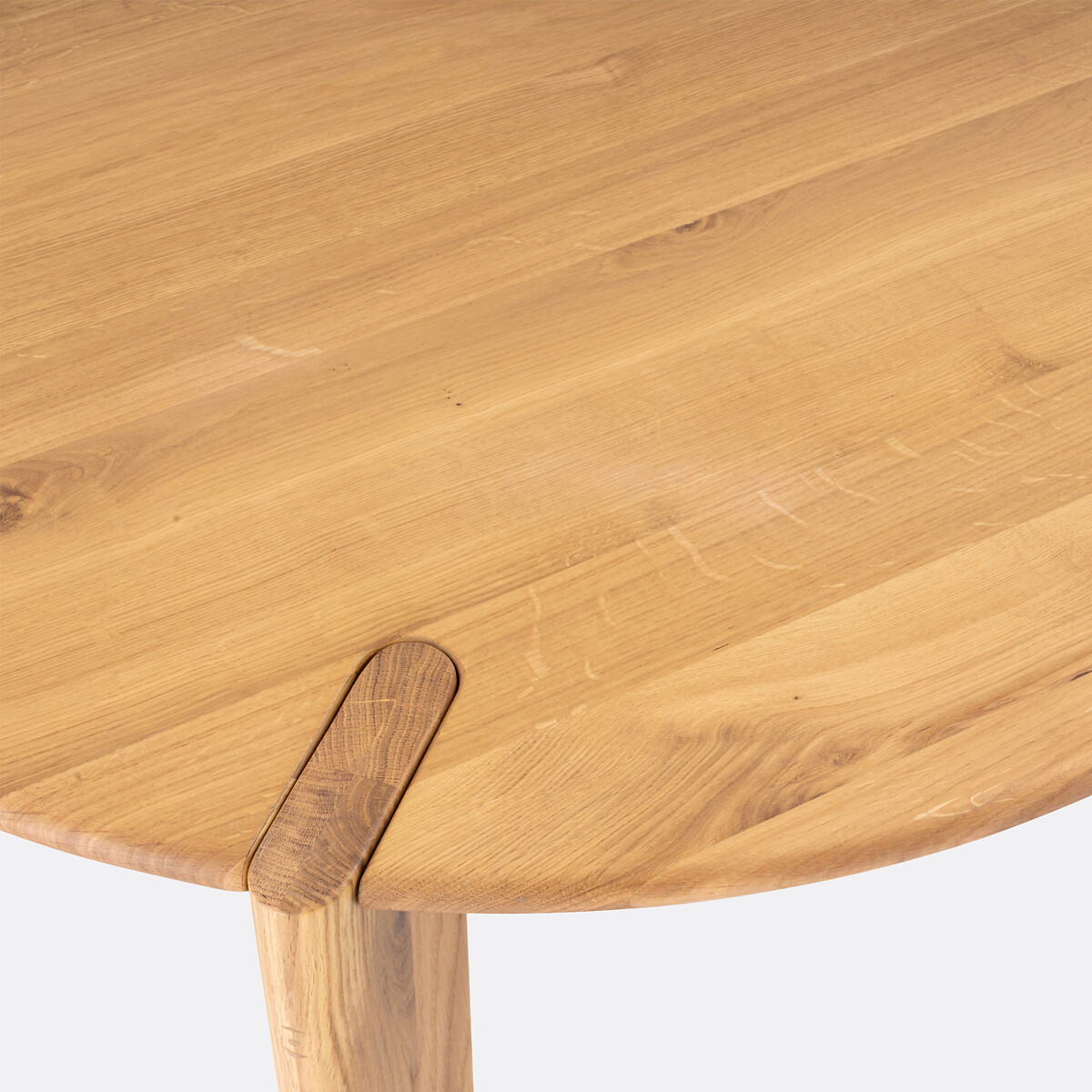 Table à manger, en chêne massif, 6 à 8 couverts, ELMO chêne, LA REDOUTE INTERIEURS