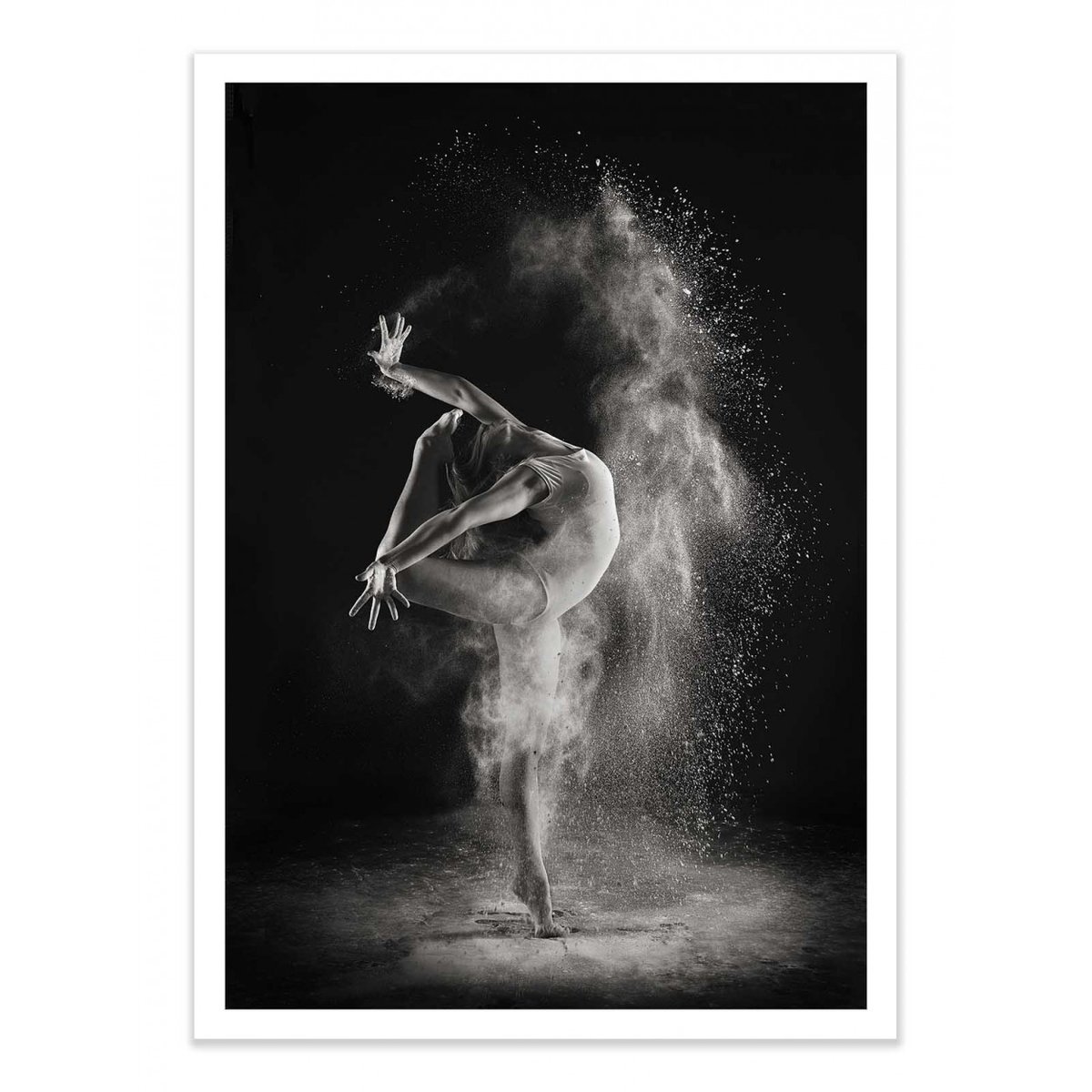 Affiche d’art et cadre noir 50 x 70 cm - In the light - Shades and Light affiche d'art, WALL EDITIONS