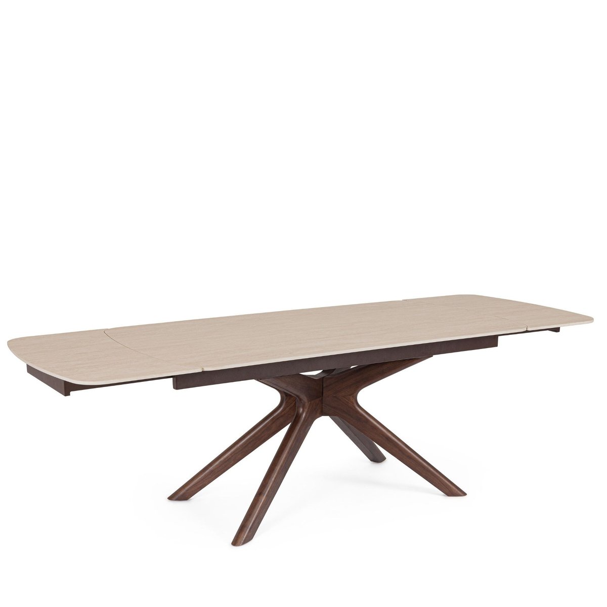 Table rectangulaire extensible céramique 6/10 places L170/250 - MARINE bois clair, HELLIN, DEPUIS 1862