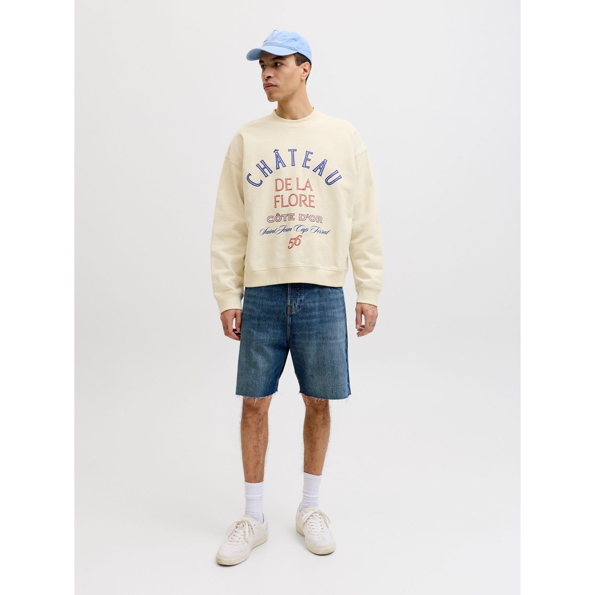 Sweat-Shirt antique white, JACK & JONES